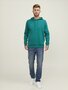 Alpine Green JACK &amp; JONES//PRODUKT Basic Hood Sweat