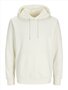 Egret Offwhite JACK &amp; JONES//PRODUKT Basic Hood Sweat