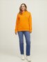 Vibrant Orange JACK &amp; JONES//PRODUKT Basic Hood Sweat