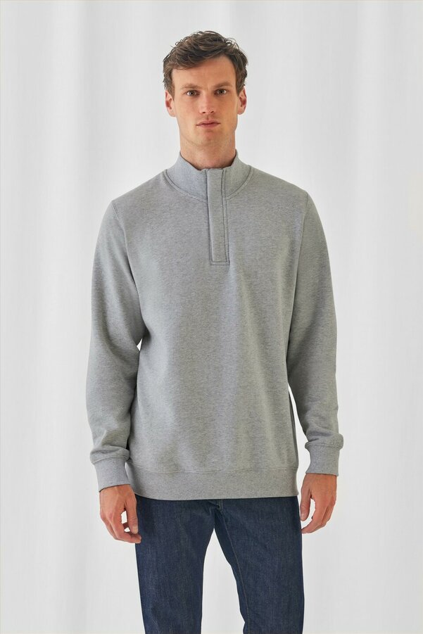 B&C-Zip-Neck-Sweat